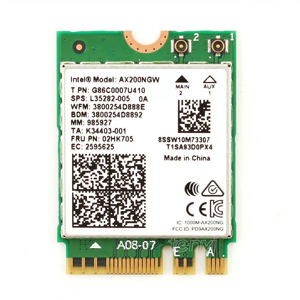 Intel WiFi 6 AX200 Driver Official Latest
